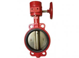 渦(wō)輪蝶閥-渦輪溝槽(cao)信号蝶閥