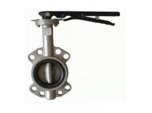 手動(dòng)對夾蝶閥