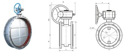 D341W通風蝶(die)閥 D341W通風(fēng)蝶閥