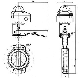 渦(wō)輪蝶閥(fa)-渦輪溝(gōu)槽信号(hào)蝶閥 渦(wo)輪蝶閥(fa)-渦輪溝(gou)槽信号(hao)蝶閥