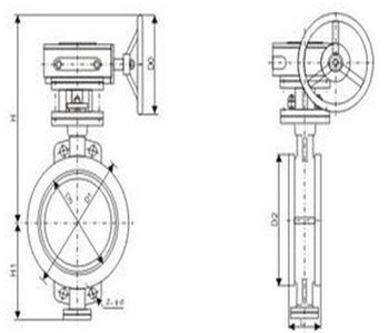 硬密封(feng)蝶閥 硬(yìng)密封蝶(dié)閥
